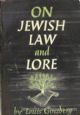 88399 On Jewish Law and Lore